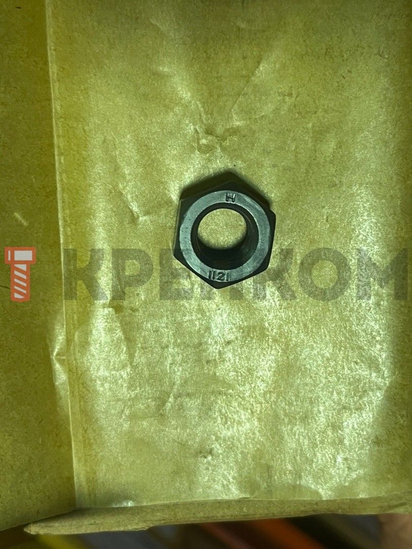 Гайка М10 DIN 934 (ISO 4032) Reyher, класс прочности 12, оксидированная - фото